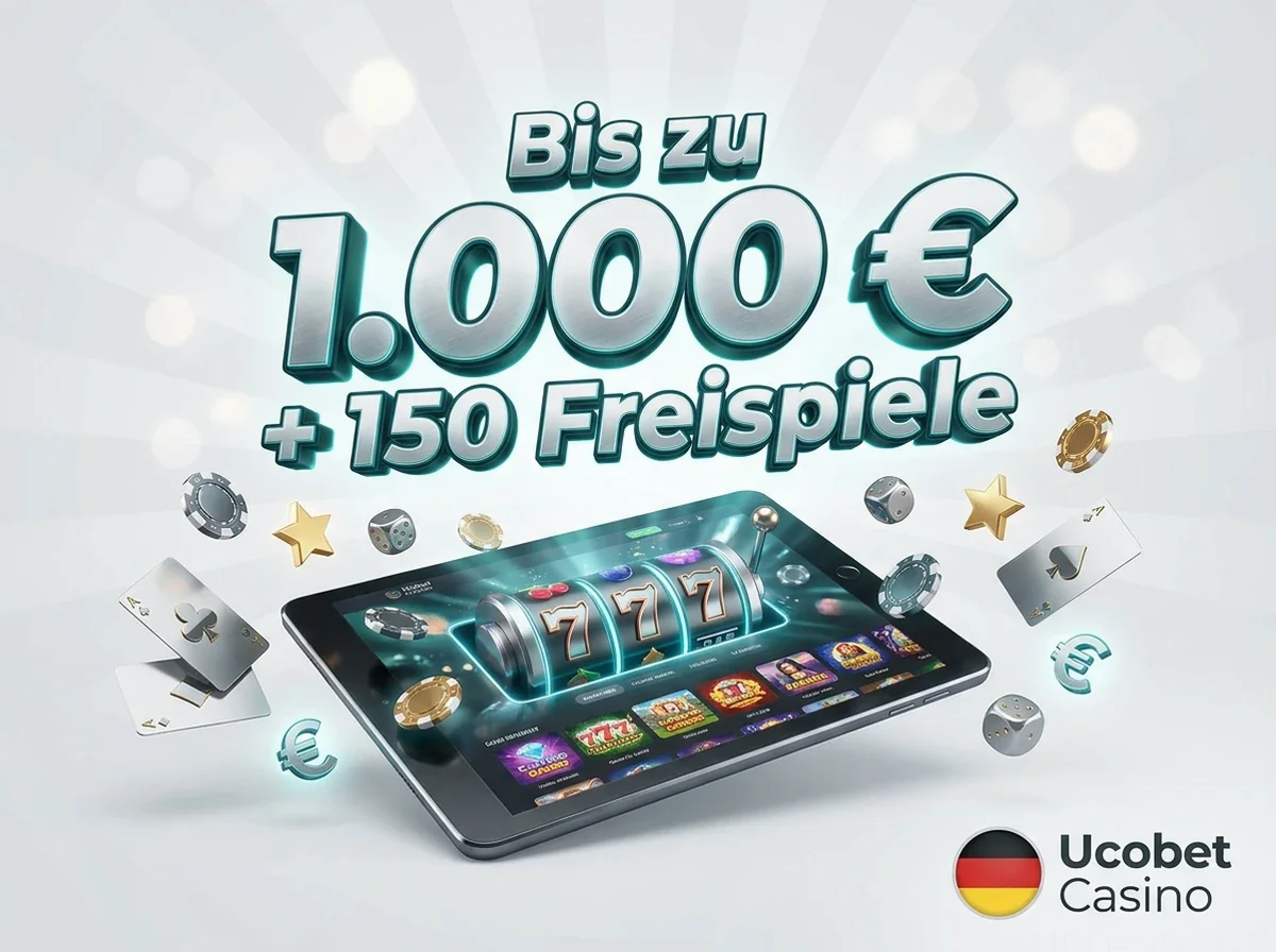 Bis zu 1.000 €+ 150 Freispiele